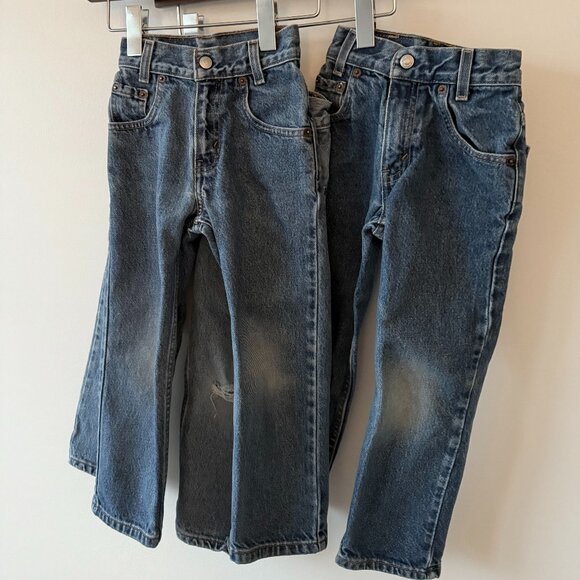 Levi's 550 Bundle of 3 Pair Size Size 6 Slim Jeans(Boy) - Picture 3 of 9